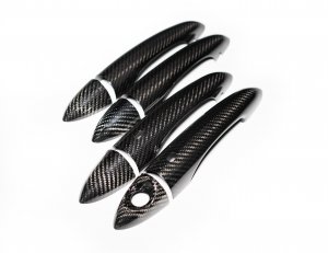 Alfa Romeo Stelvio Exterior Door Handle Set - Carbon Fiber - Feroce Carbon